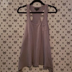 Athleta Racerback Greu Striped Tank